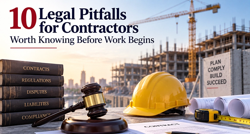  Business Fortune: Legal Pitfalls for Contractors to Avoid 